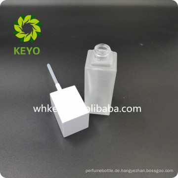 Kosmetische Verpackung Box Auge Kunststoff Druckknopf Serum Slim Edelstahl Oval 30ml 1 oz Flasche mit Pipette
